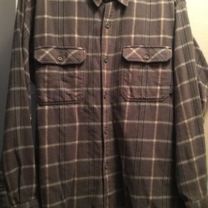 Patagonia button down plaid shirt